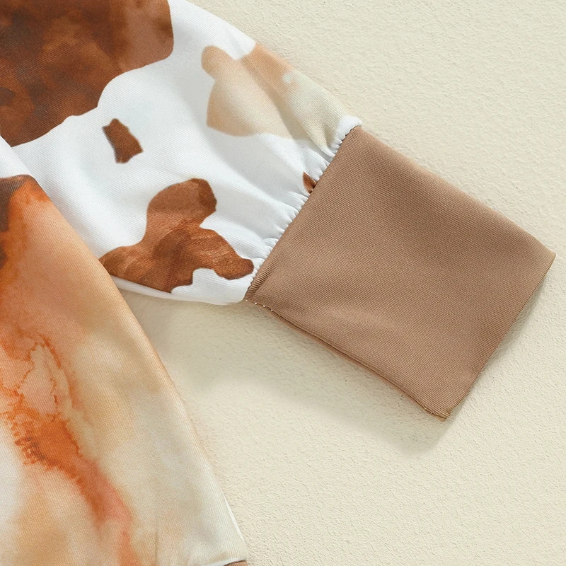 Description Picture 6 of itemBoys Autumn 2PCS Outfit Sets Long Sleeve Animal Print Hooded Tops Casual Pants Sets