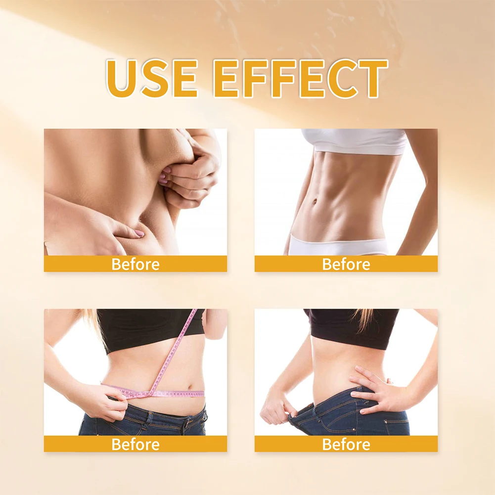 Bee Venom Patches Burning Fat Drainage Patches Improve Stomach Belly Slimming Patch 30Pcs for Women Men