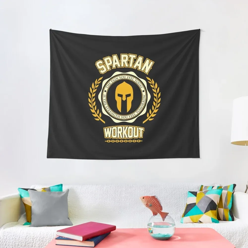 

Spartan Workout Tapestry House Decor Room Aesthetic House Decoration Tapestry