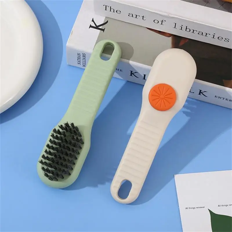 Cleaning Brush Soft Bristled Liquid Shoe Brush Long Handle Clothes Household Cleaning Tool Shoe Clothing Board