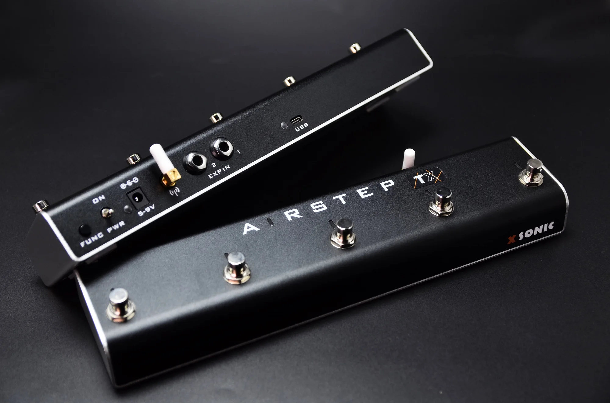 XSONIC AIRSTEP TX、TONEX ONE & PEDAL フットスイッチ、2つの