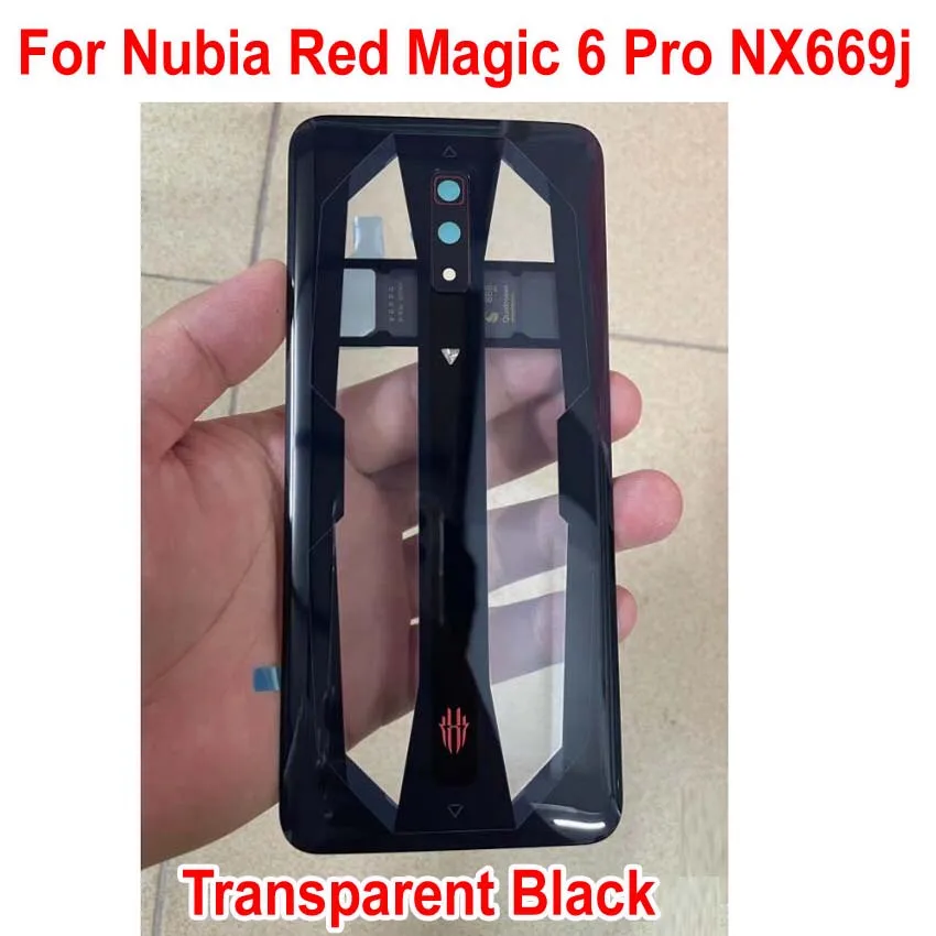 GIOPUEY NOKOR Cover for Nubia Red Magic 6/6 Pro, Ultra-Slim TPU