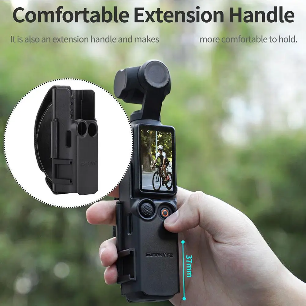 Cinturino Portatile Anti-Goccia Con Kit Maniglia Di Espansione Per Dji Osmo Pocket 3 Clip Holder Mount Ciclismo V-Log Tabletop Acti Y2V5