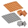 200Pcs Roof Tiles Building Set Miniature Tiles Mini Dollhouse Shingles Fake Tile Landscape Garden Diorama Roofing 1