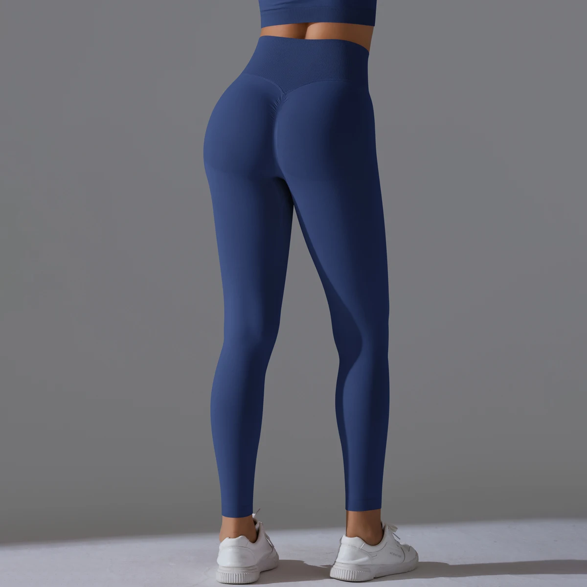 Nahtlose Gym Leggings Frauen Yoga Hosen Sexy Hohe Taille Booty Lifting Leggings Hosen Frauen Sport Kleidung Fitness Tragen – Detail 31