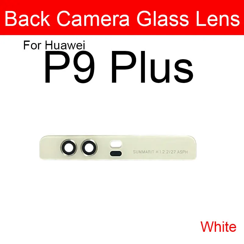Lente de la cámara trasera y cubierta del Flash para Huawei P8 P9