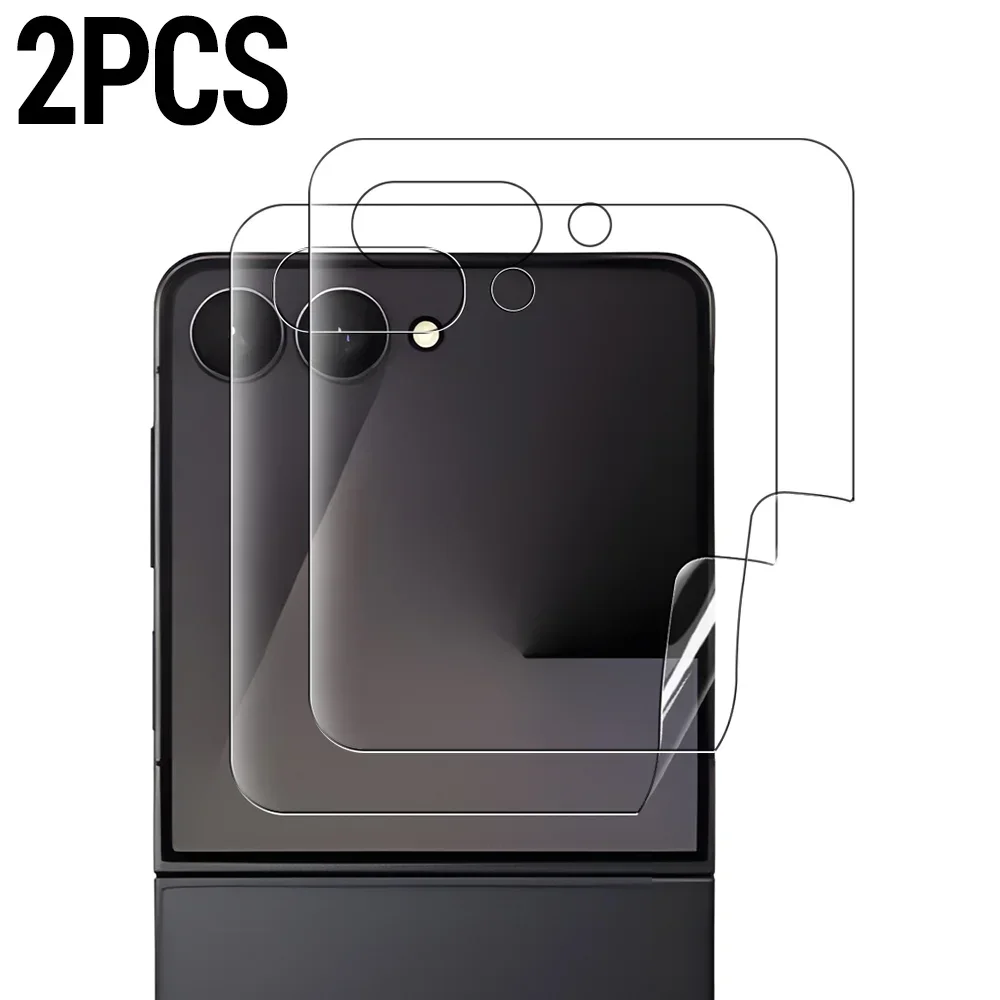 9-in-1 Hydrogel Film Soft TPU Screen Protector Set - HD Inner and Outer Rear Protection