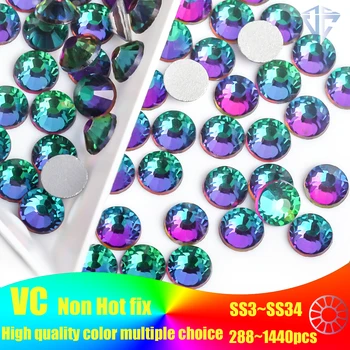 Super Glitter Glass Nail Rhinestones 1