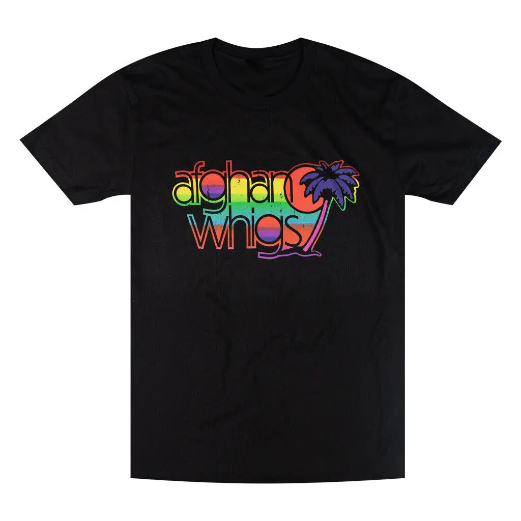 Афганская футболка Whigs, джентльмены, черная, Серия Love, Грег дюлли, винтажная