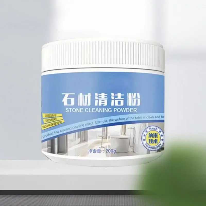 Granite Stone Stain Remover Powerful 200g Cleaning Supply Cleaning Powder All-purpose 7x6x6cm Kitchen Agent Purified