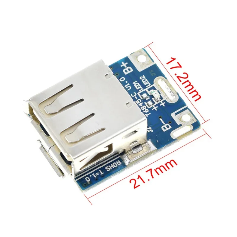 5V Boost Converter Step-Up Power Module Lithium Battery Charging Protection Board LED Display USB for DIY Charger