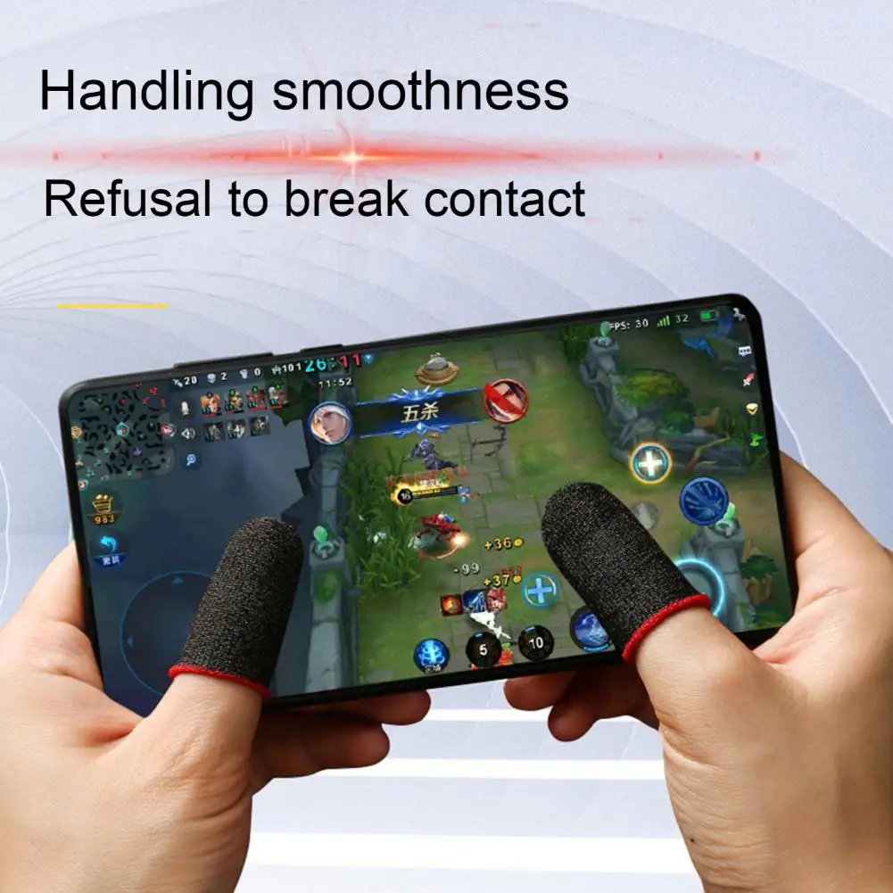 

Игровые напальчники для защиты от ошибок при работе улучшают игровой процесс благодаря тонким напальчникам, высокоточные противоскользящие напальчники для мобильных телефонов