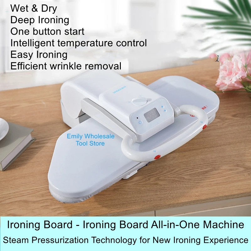 

Portable steam iron ironing board automatic mini steam ironing machine home commercial drying sheets