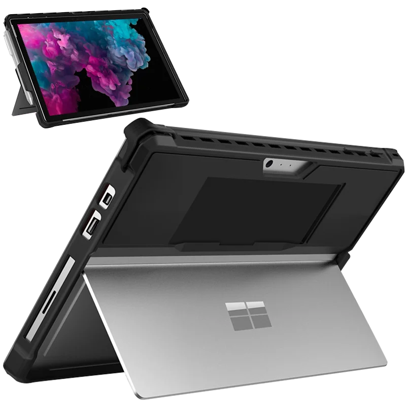 Capa Traseira Robusta com Alça de Suporte para Caneta Capa Protetora para Microsoft Surface Pro Lte Plus Plus go 3 - Imagem 5