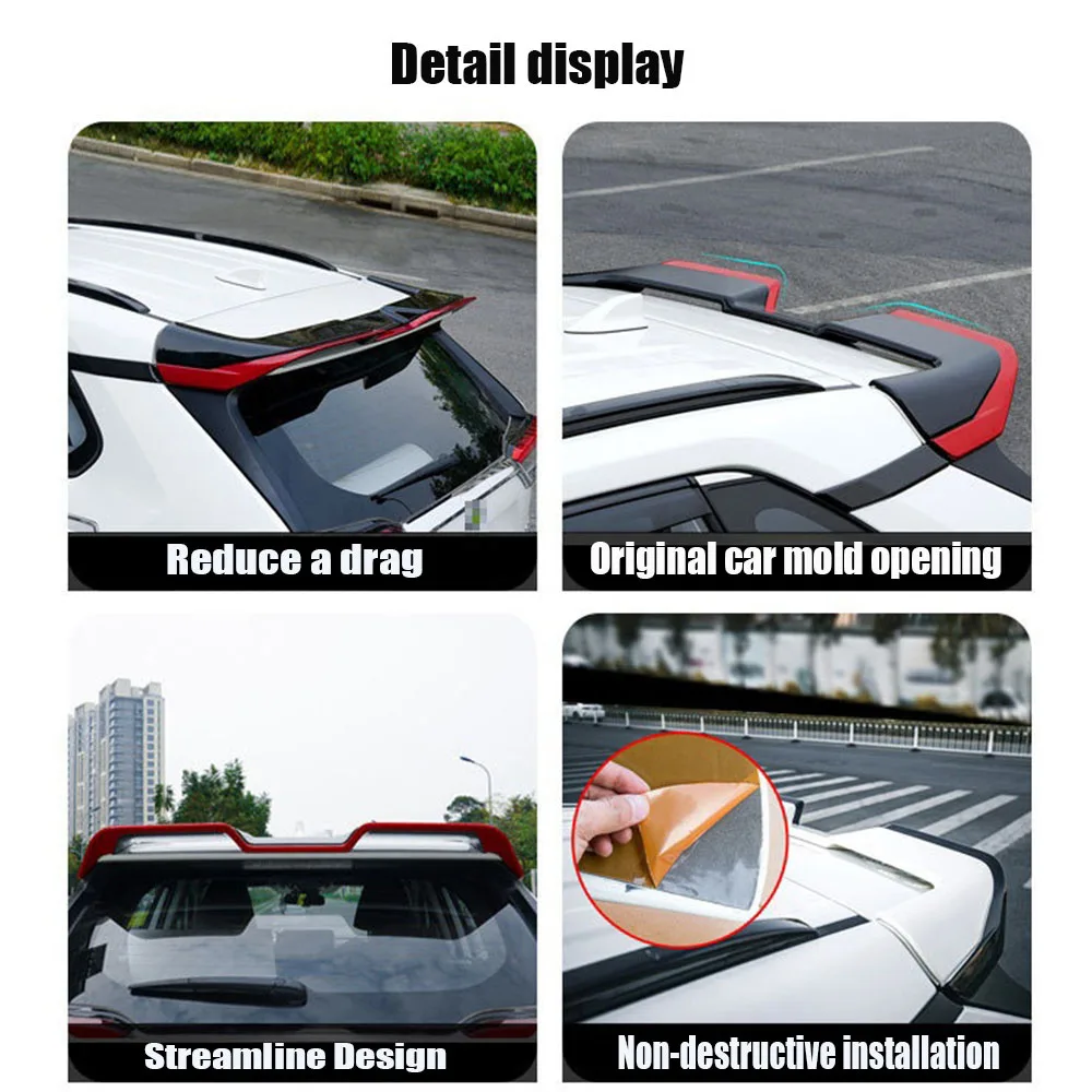 Trunk Rear Spoiler Fits for Toyota Corolla 2019-2024 4-Door Sedan,TRD Style ABS Trunk Rear Spoiler Fits for Toyota Corolla 2019-2024 4-Door Sedan,TRD Style ABS