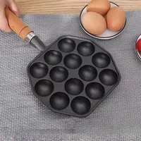 14Holes Non Stick Takoyaki Maker Octopus Ball Maker Octopus Baking Machine Home Cooking Baking Forms Mold Tray Kitchen 1