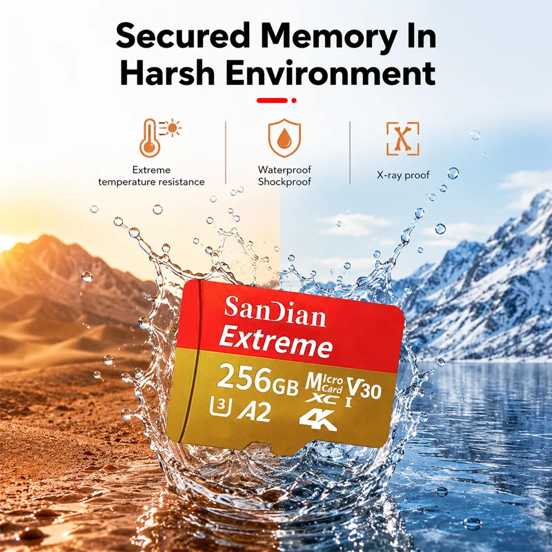 High-Capacity 128GB SD Card for Versatile Digital Storage