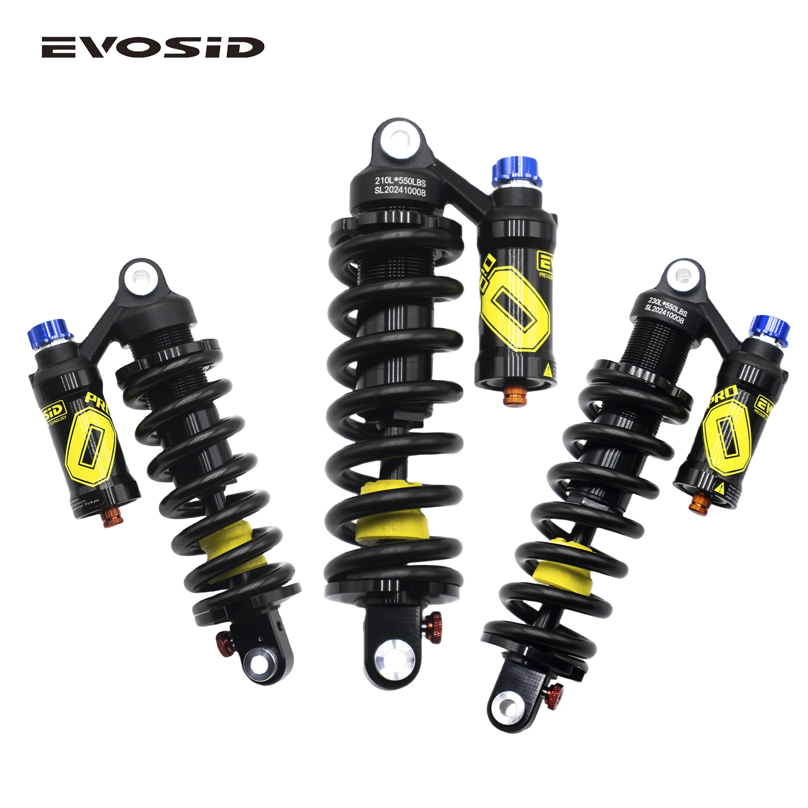 EVOSID Downhill Mountain Bike Rear Absorber 550lbs Spring