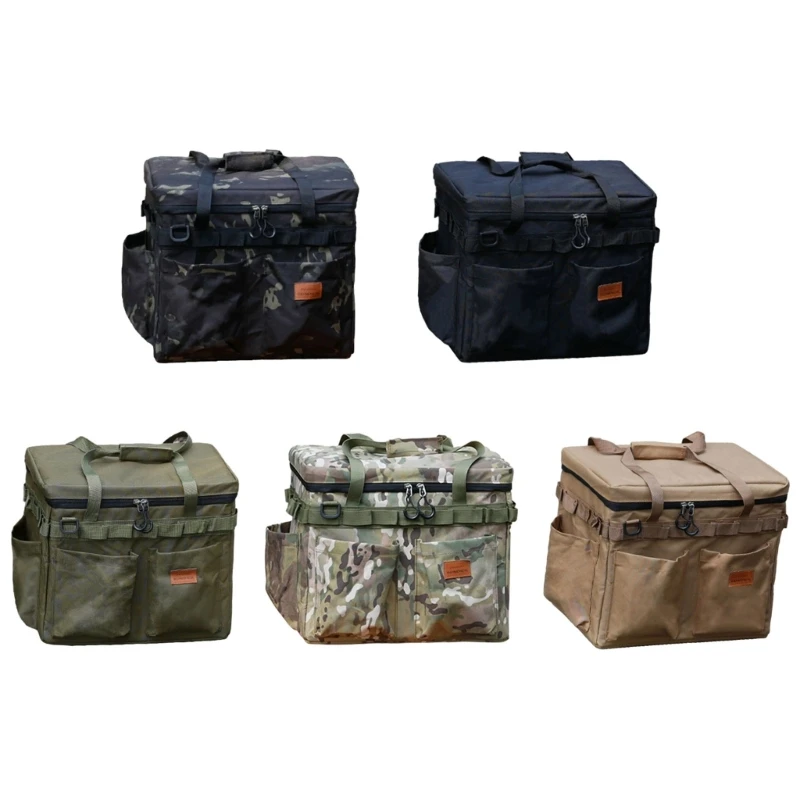 

Camping Table Side Storage Bag Waterproof Multifunctional Polyester Bag Outdoor Cookware Utensils