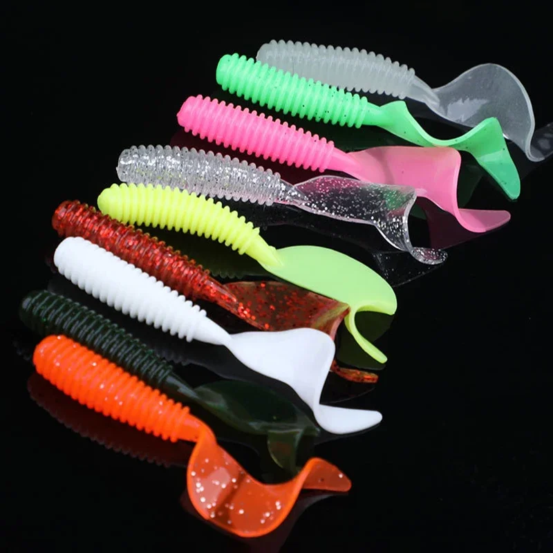 Silicone Fishing Bait Lures Bass Fish