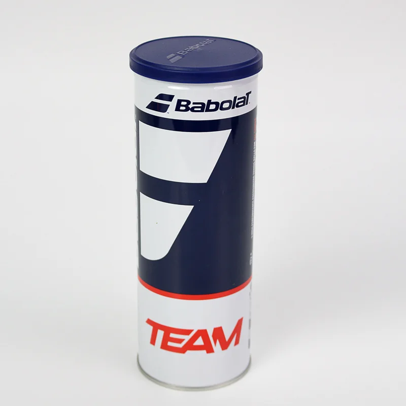 Original Babolat Ball Canister Tennis TEAM 3X Competition Training BABOLAT Tennis Balls High Elastic 3pcs Balls in 1 Tank