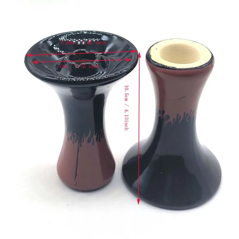 Minor flaws One Hole Ceramic Shisha Bowl Hookah Chicha Head Smoking Hookah Narguile Chicha Cachimbas Shisha Bowl Accessories hookah accessories