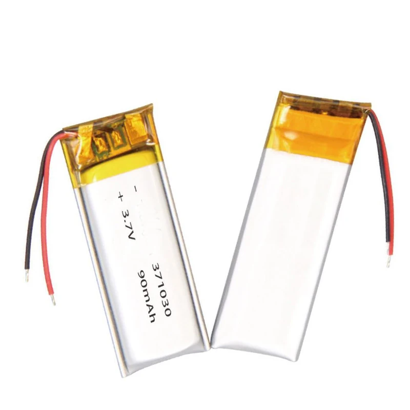 Batteria Li-Po 3.7V 85mA 401030 Per Auricolari Plantronics M20 M25 M50 M55 M70 M90 ML12 ML18
