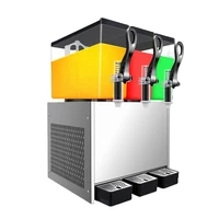12LX3 Commercial Refrigeration Beverage Machine Three Cylinder Buffet Hot and Cold Stalls Plum Soup Juice Machine 1