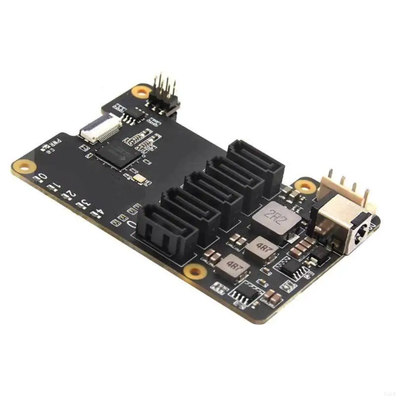N3UD X1009 5 Port Expansion Board Enhances For RPi 5 5B Setups Multiple Port
