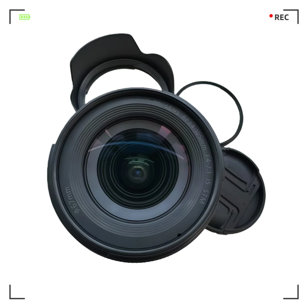 새로운  RF 24-105mm F/4-7.1 IS STM 캐논 EOS R/RP/R3/R5/R6/R6 II/R8/R5C 카메라 호환