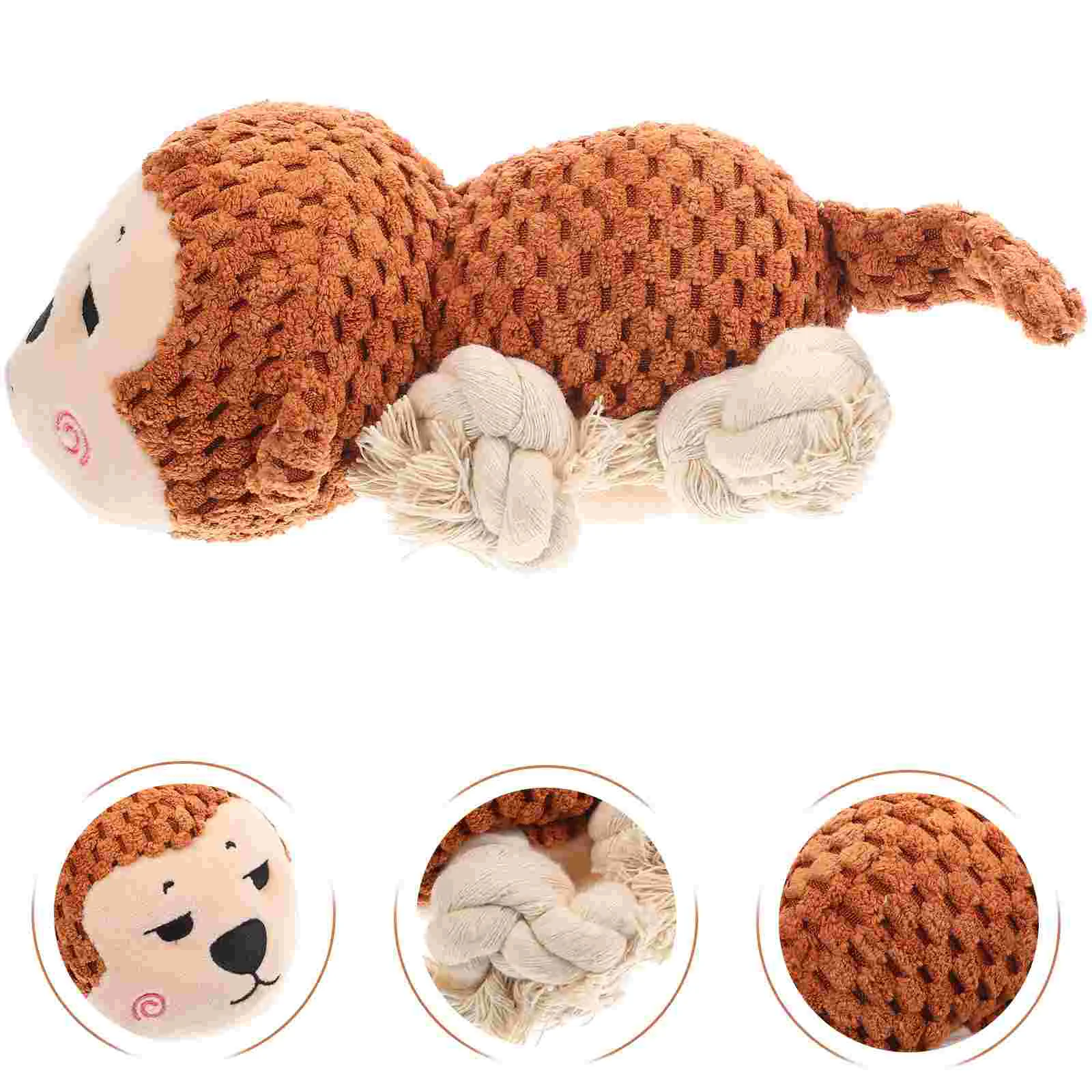 

Dog Chew Toy Puppy Teeth Cleaning Baby Toys Outdoor Relaxing Cartoon Plush Plaything Animal