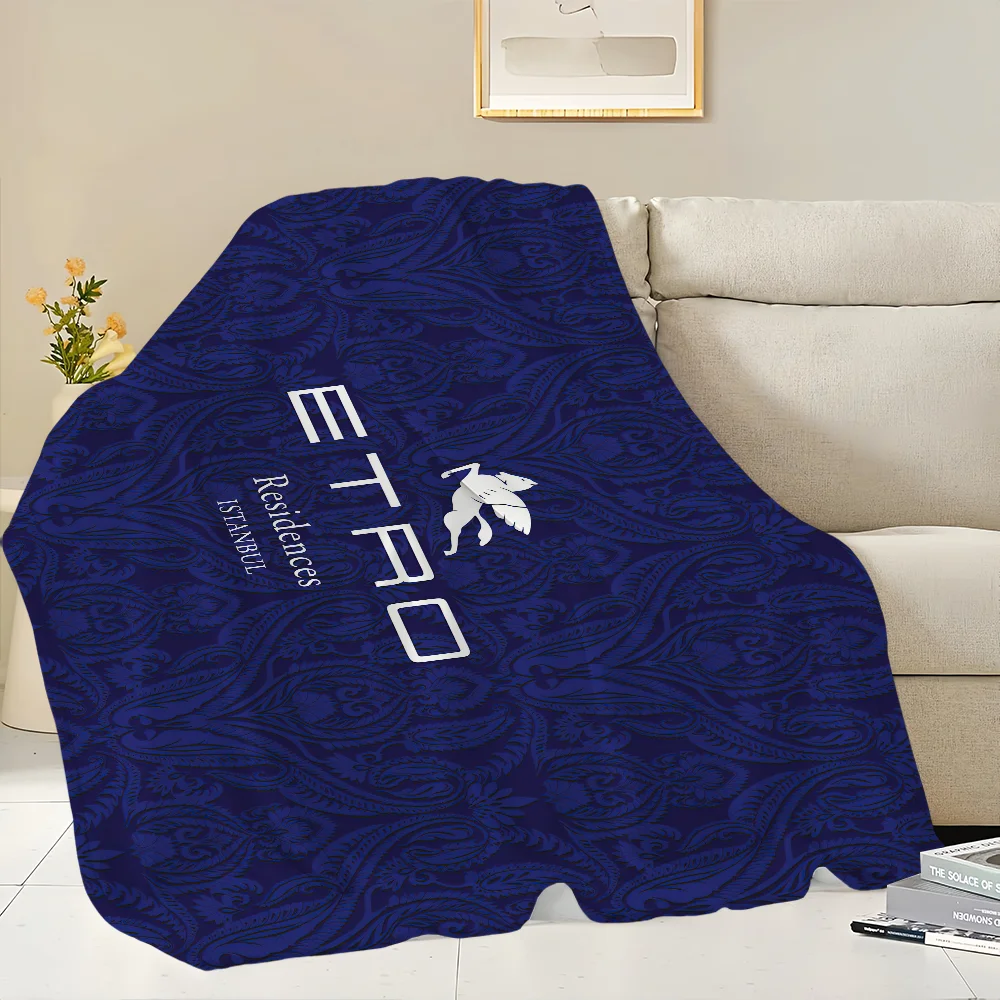Fashion E-EtroS skicomfort warm Soft Baby blanket suitable Home Kids Lunch Blanket Suitable for Home Office Daily Use Cover 4