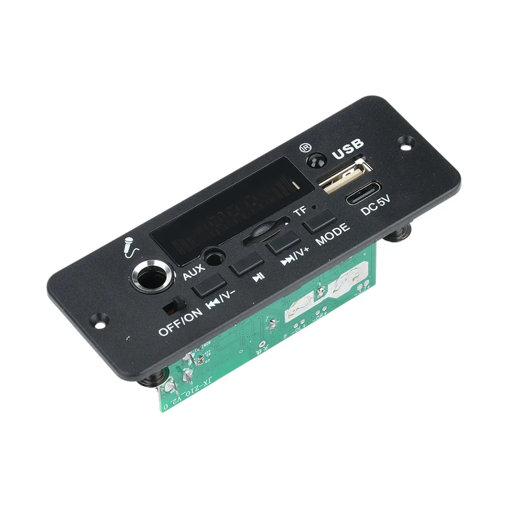 10 Moduli Bluetooth 5.0 Ricevitore Audio MP3 - 3.7V-5V Con Amplificatore Decoder - Lotto
