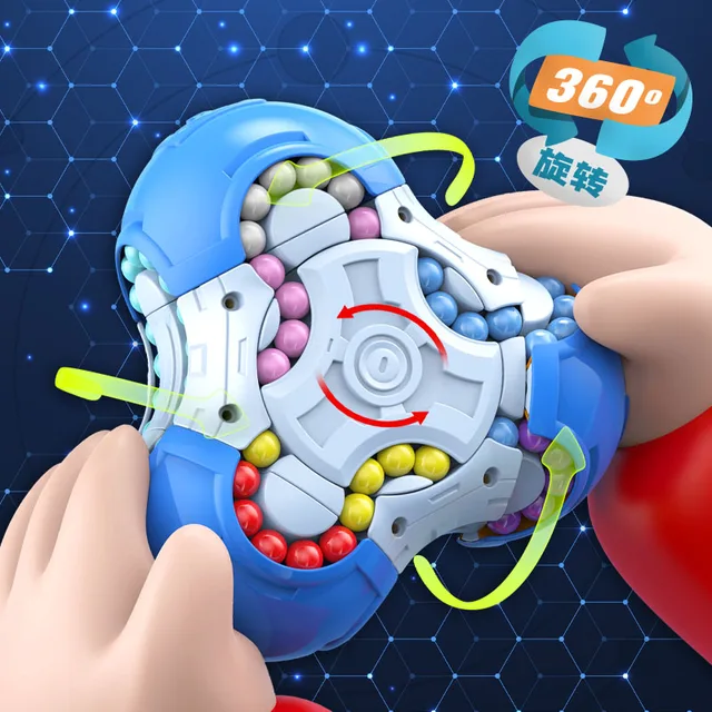 Rotation Finger Magic Bean Intelligence Gyro  Fingertip Fun Stress Relief Professional Smooth Games Children's Puzzle Toys Gifts 2