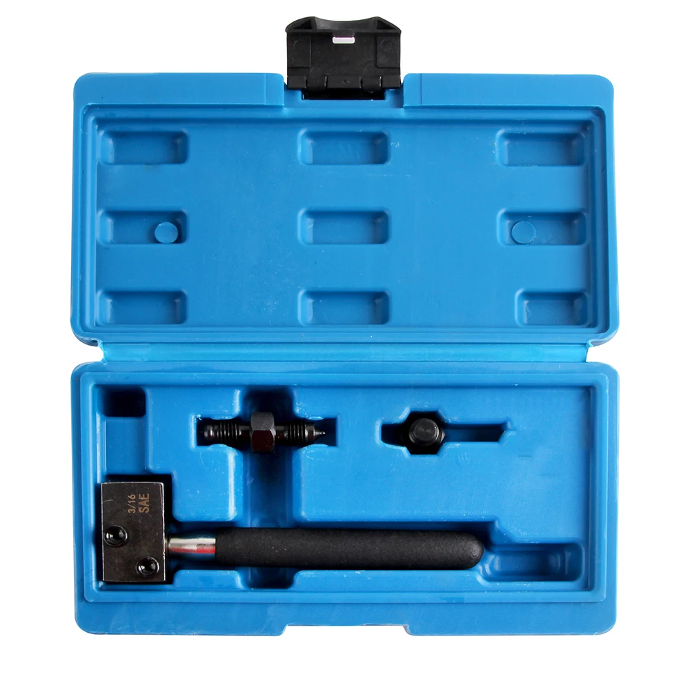 Hydraulic Brake Pipe Flaring Tool In-Situ SAE DIN 3/16 1/4 Flares - Foto 6