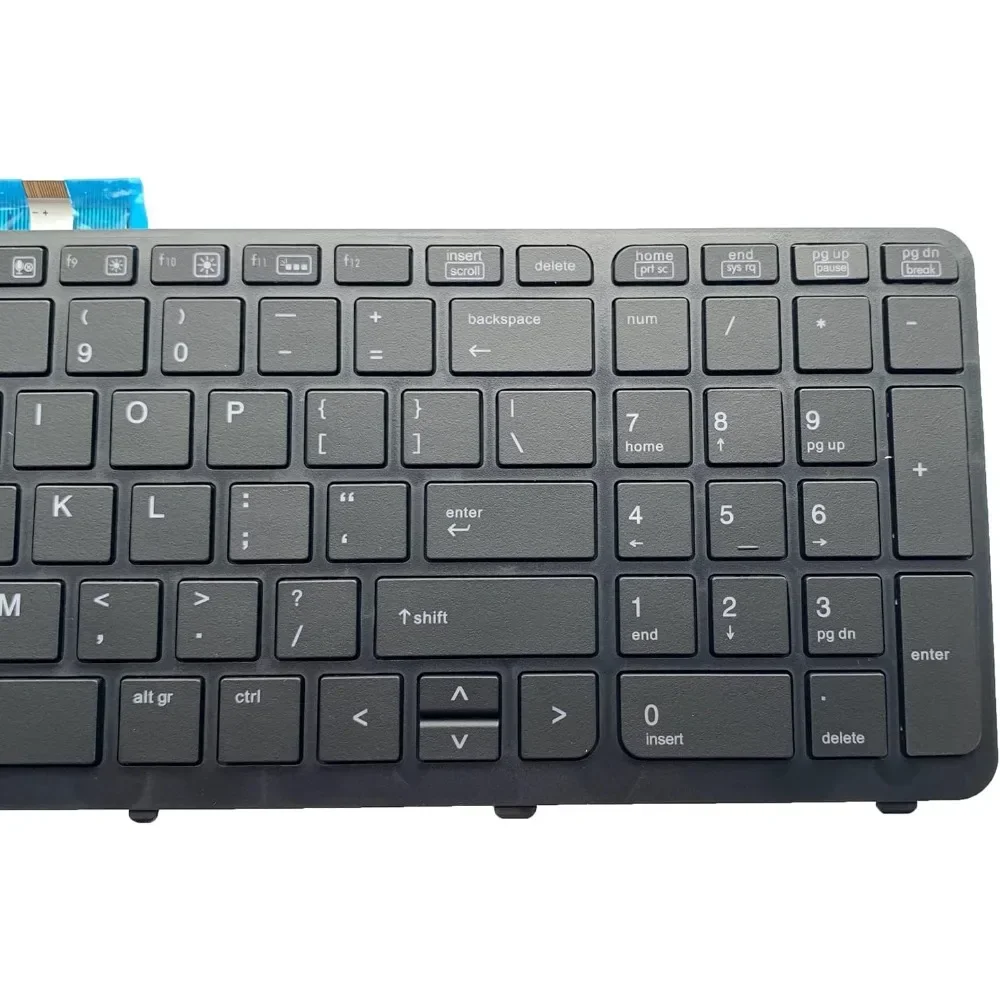 Tastiera di Ricambio per Laptop Layout US per Serie HP ZBOOK 15 G1 15 G2 17 G1 17 G2 Senza Puntatore con Retroilluminazione - immagine 5