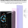 20 Bottle Refrigerator Wine Cooler, Black Thermoelectric Wine Fridge, 1.7 cu. ft. (48L), Under Counter Wine Cellar for Red 6