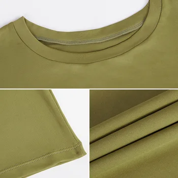 SHINBENE Breathable Quick-drying Yoga Clothes Women's Loose Running Casual Fitness Tops Sports Short-sleeved T-shirt 5