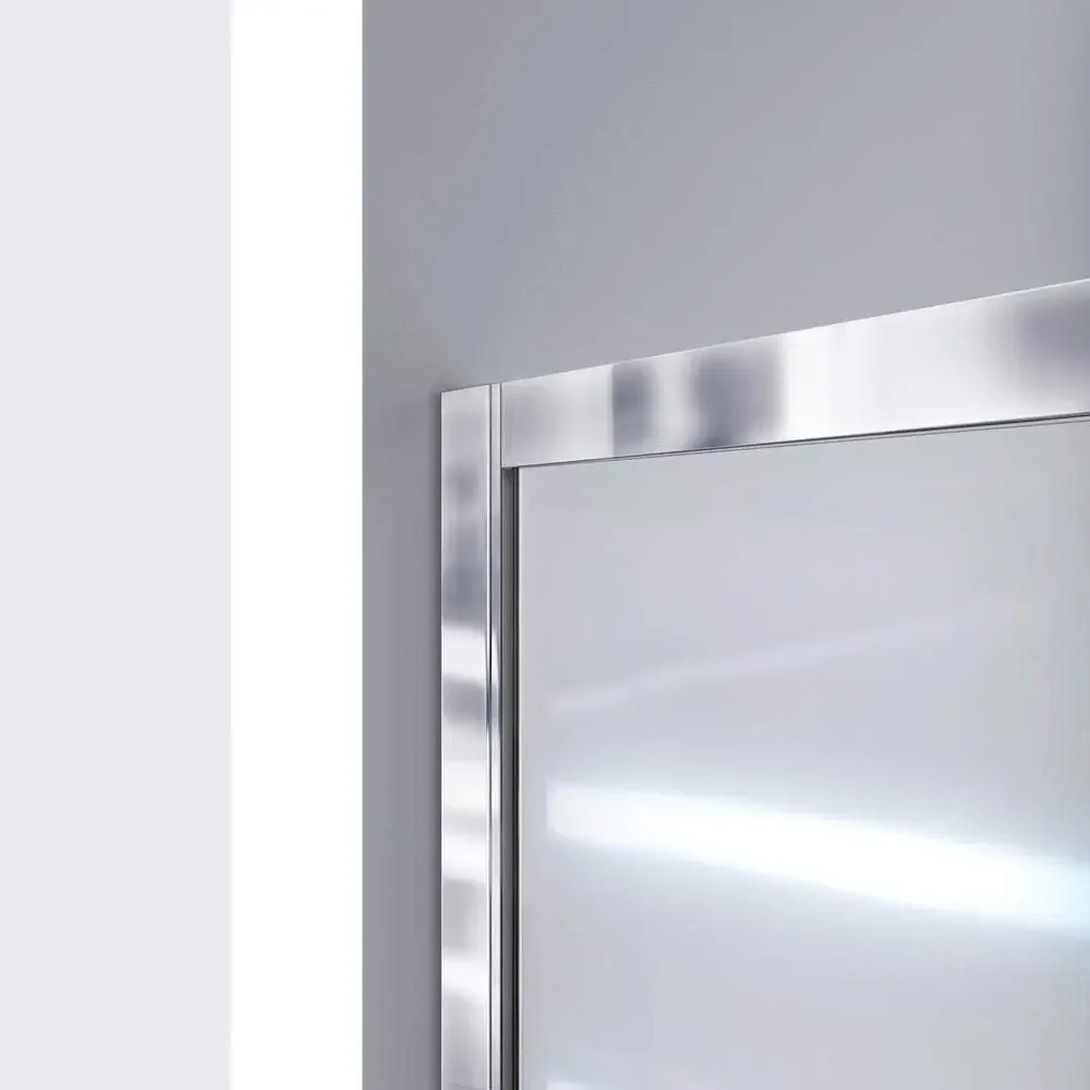 44-48 in W X 72 in H Semi-Frameless Sliding Shower Door Clear Glass Oil Rubbed Bronze Tempered Glass Shower Door