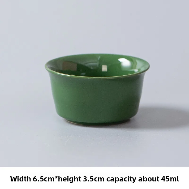 4pcs Ceramic Teacup Household Tea Cup Kungfu Tea Set Small Teacup Drinking Utensils Office White Porcelain Tea Cup