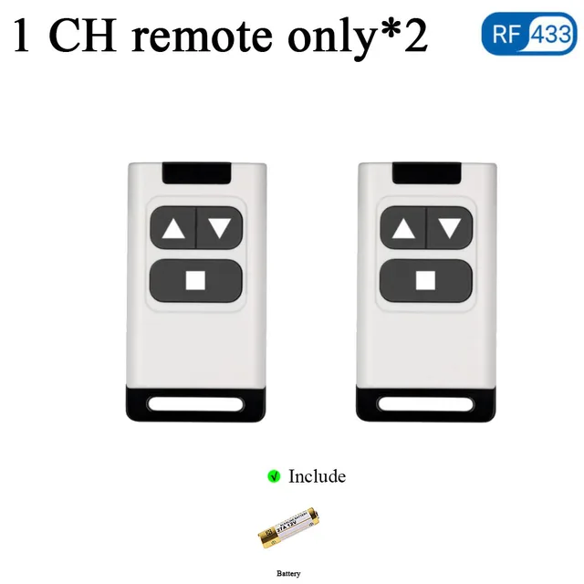 1Channel Remote only