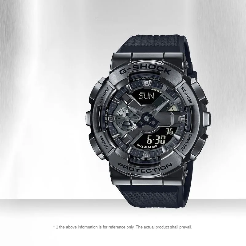 Мужские спортивные водонепроницаемые часы G-SHOCK GST-GM-110, многофункциональные автоматические часы с календарем и будильником, секундомером (art.: 3920c578bdc8a) - 3920c578bdc8a