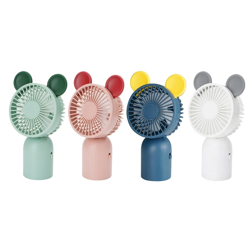 

A6HB Mini USB Handheld Fan Electric Fan Personal Small Portable Quiet USB Fan for Home Bedroom Office for Creative Desktop Fa
