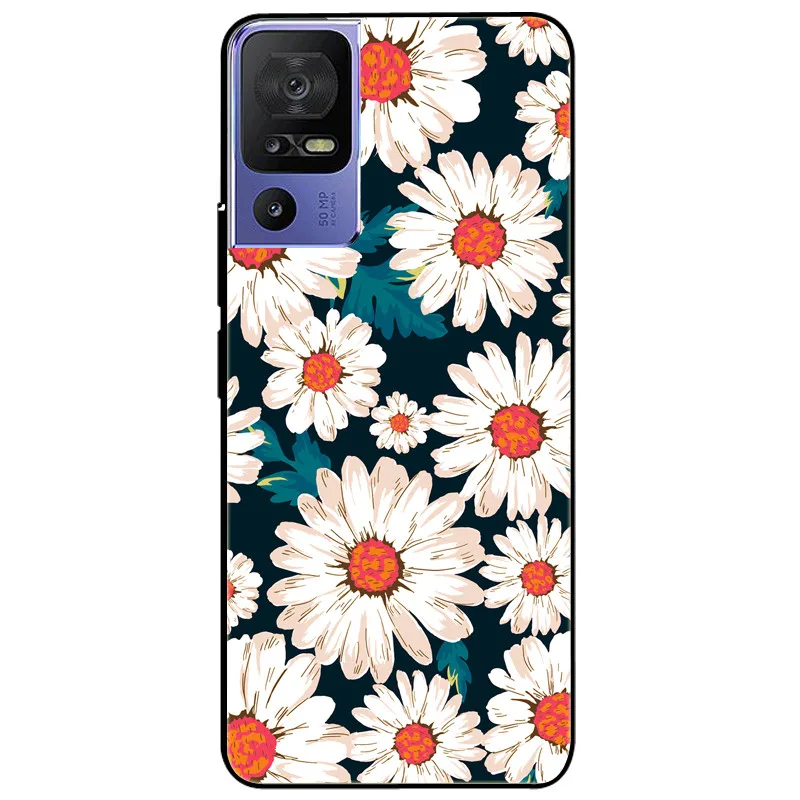 Black Tiger Lion Soft Silicone Protective Case - TPU Bumper Cover