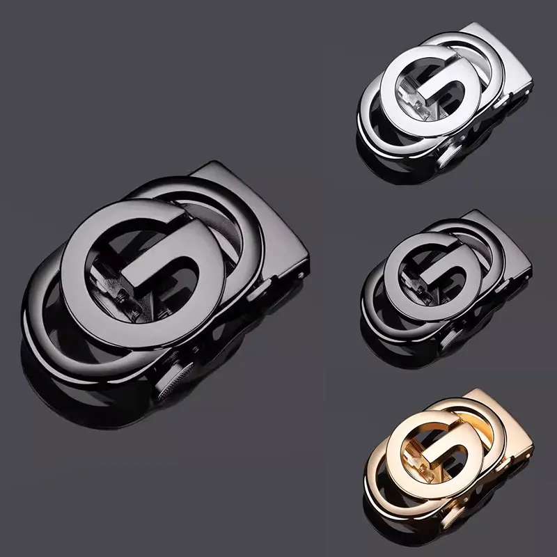 3,5 cm automatische Schnalle G Buchstaben Gürtelschnalle Herren Luxus Gürtel Designer Stil DIY Gürtel Zubehör Ersatz einzelne Schnalle – Detail 1