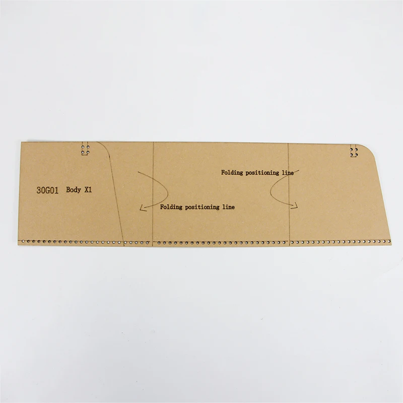 NUBECOM Wallet Card Bag, Handmade Paper Stencil, Leather Template, DIY Leathercraft Tool, Practical Leather Pattern Supplies