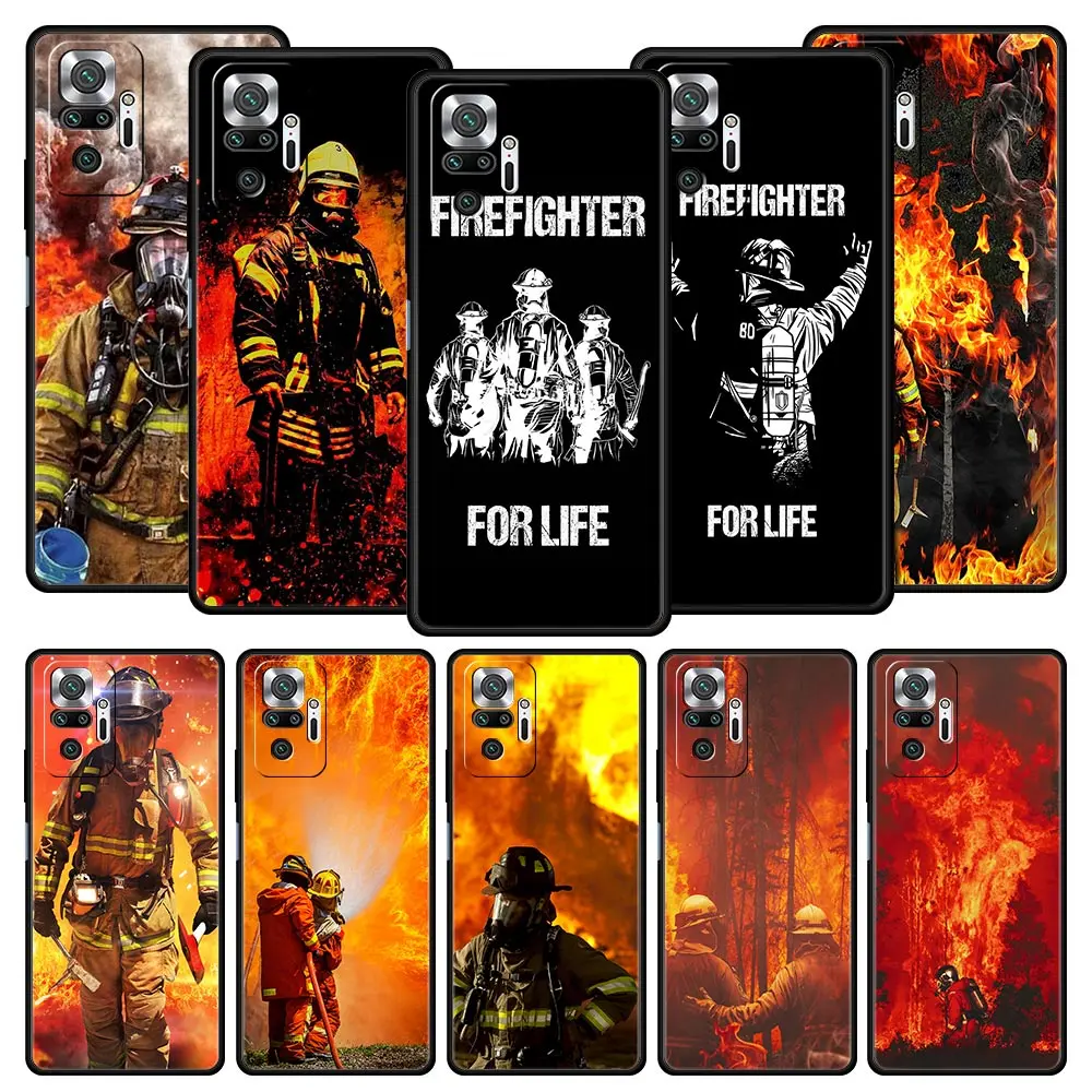 Firefighter Heroes Fireman Phone Case - Durable Protective Cover
