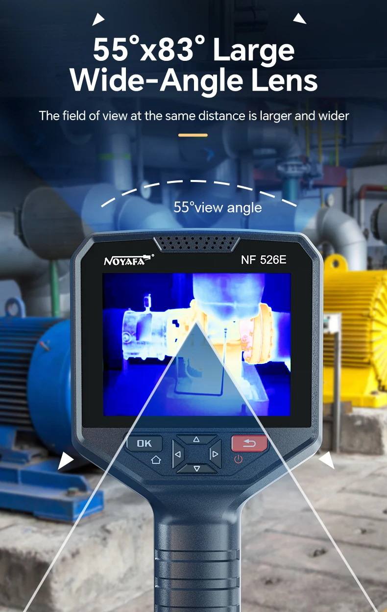 NOYAFA NF-526E Infrared Thermal Imager Camera 256 x192 25HZ High Sensitive Indus