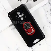 For Blackview BV6600 Case 5.7'' Back Finger Ring Soft TPU Silicone Case For Blackview BV6600 Pro BV 6600 Phone Cover 2