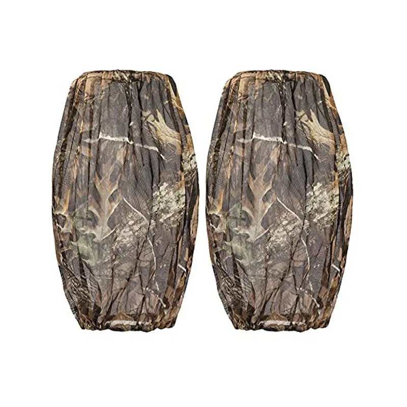 Hunting Accessories Outdoor biomimetic camouflage hunting mesh mask mosquito proof and breathable bird watching head cover jungle hat